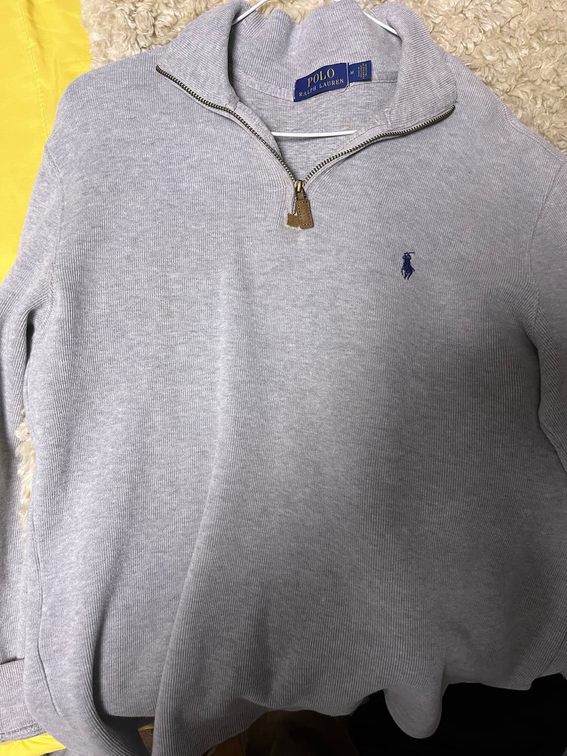 폴로 반집업 니트  상품이미지1
