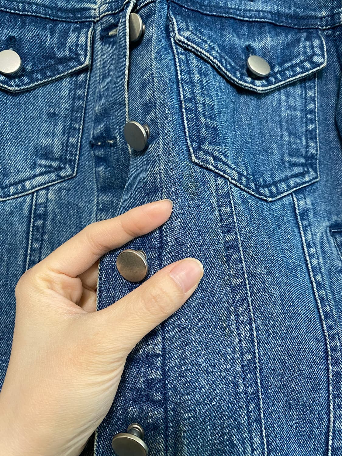 앳코너 데님 자켓 상품이미지2