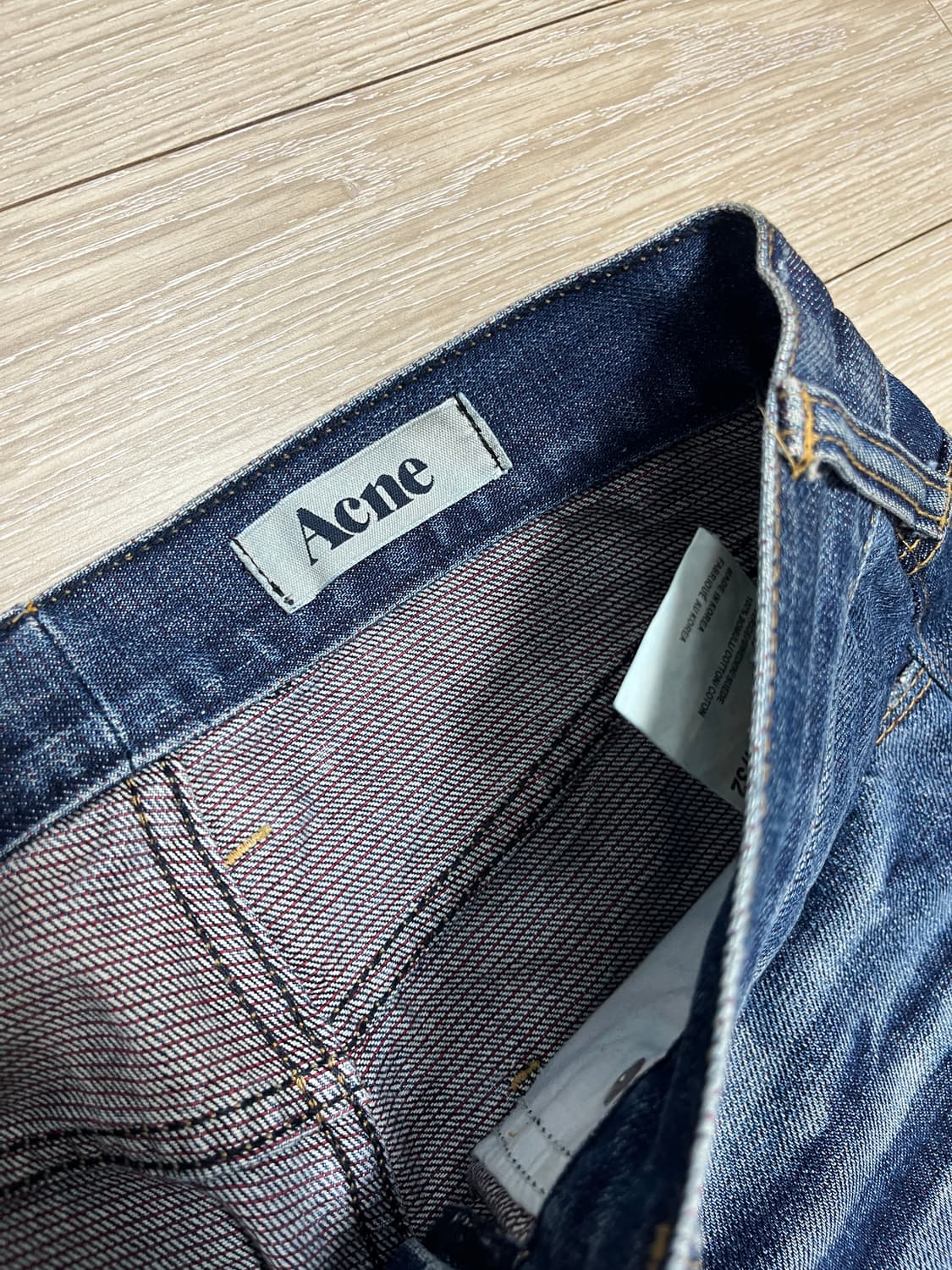 아크네스튜디오 빈티지 블루워싱데님 상품이미지3