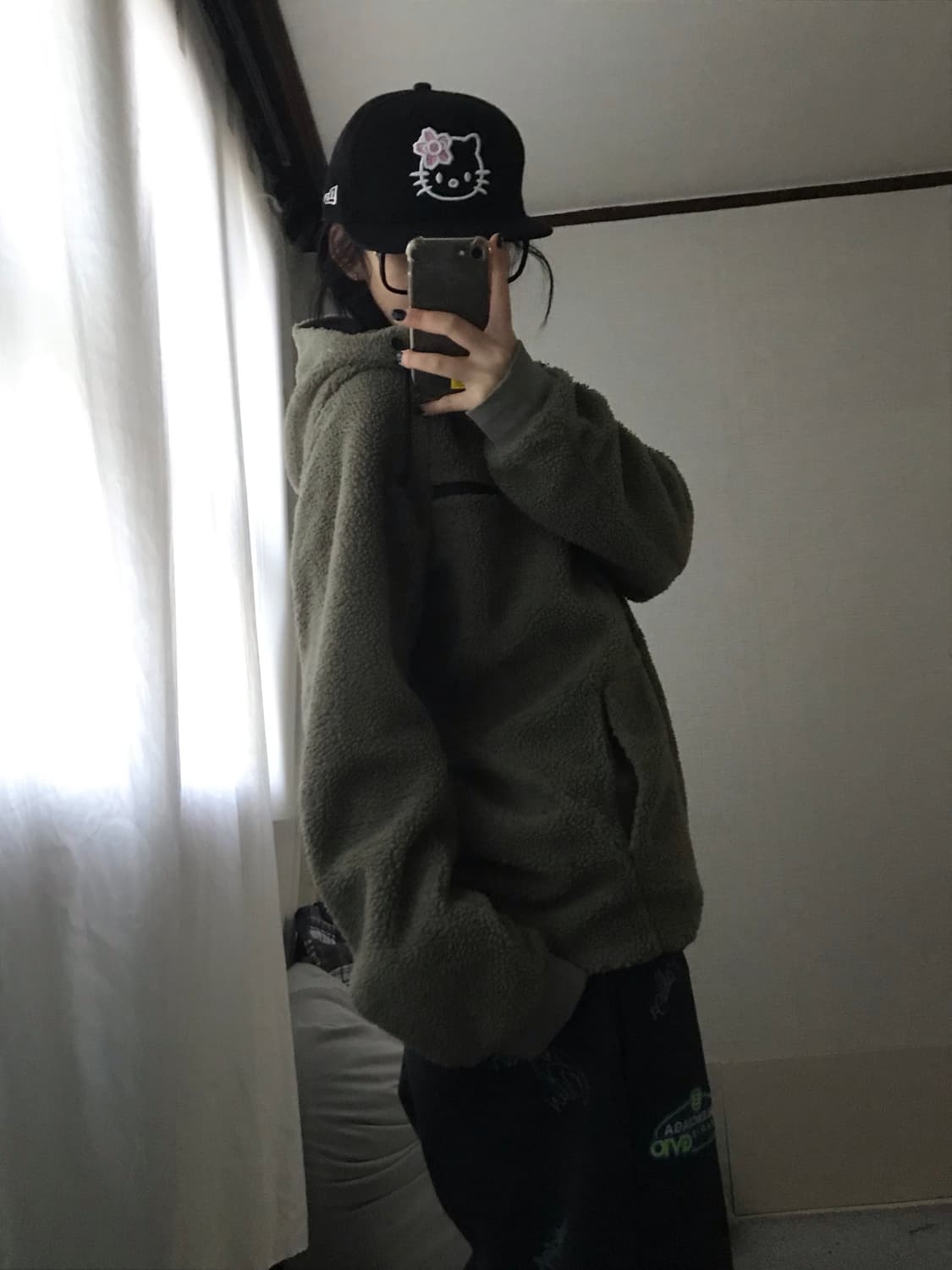 나이키 카키 투웨이 후리스 상품이미지3