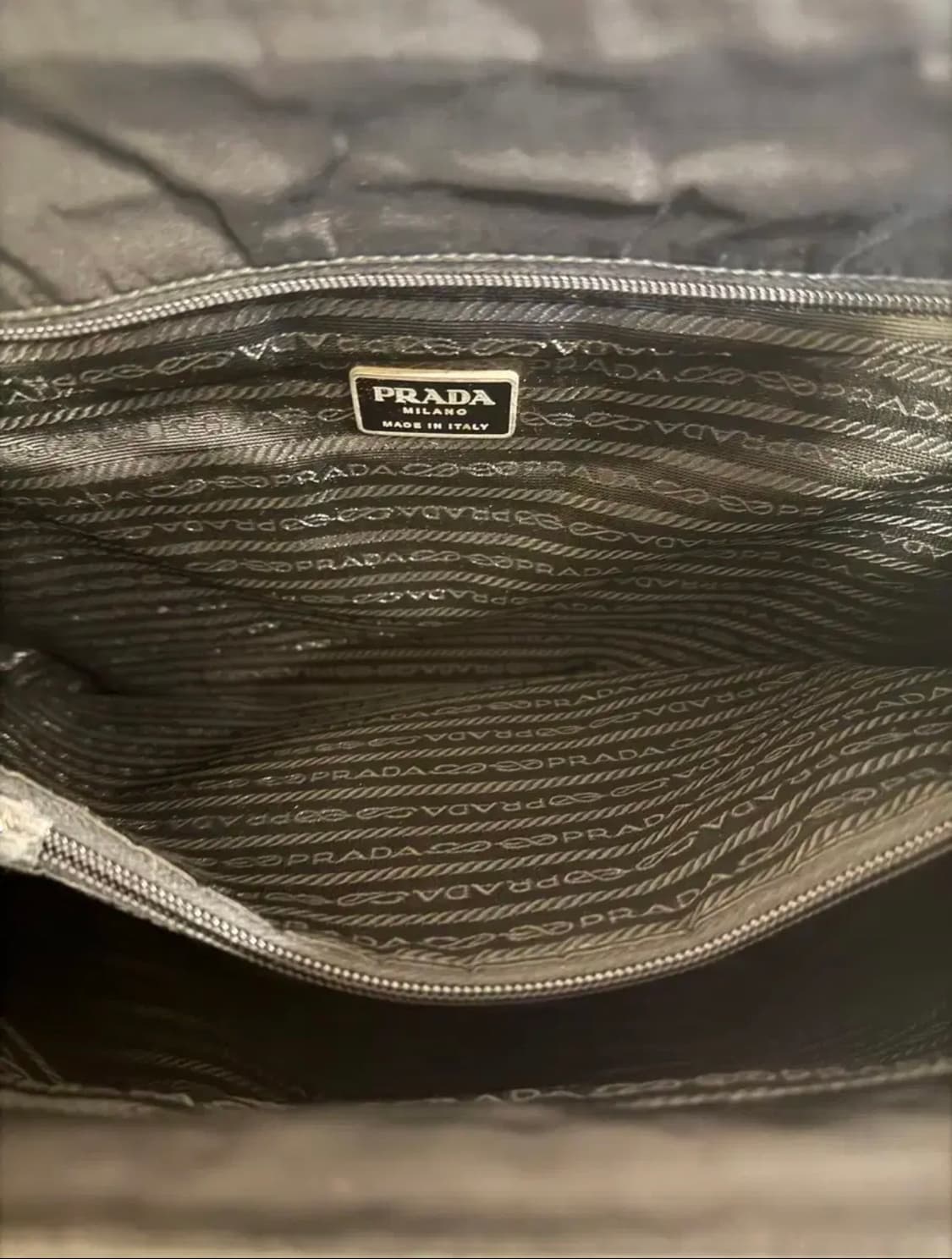 정품 프라다 포코노 나일론 블랙 토트백 숄더백 상품이미지4