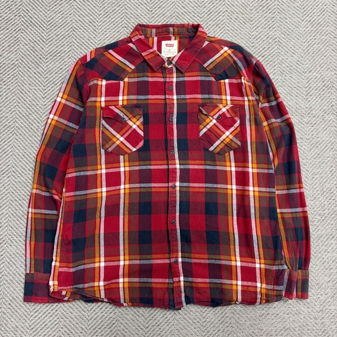 리바이스 체크 셔츠 v1879 상품이미지1