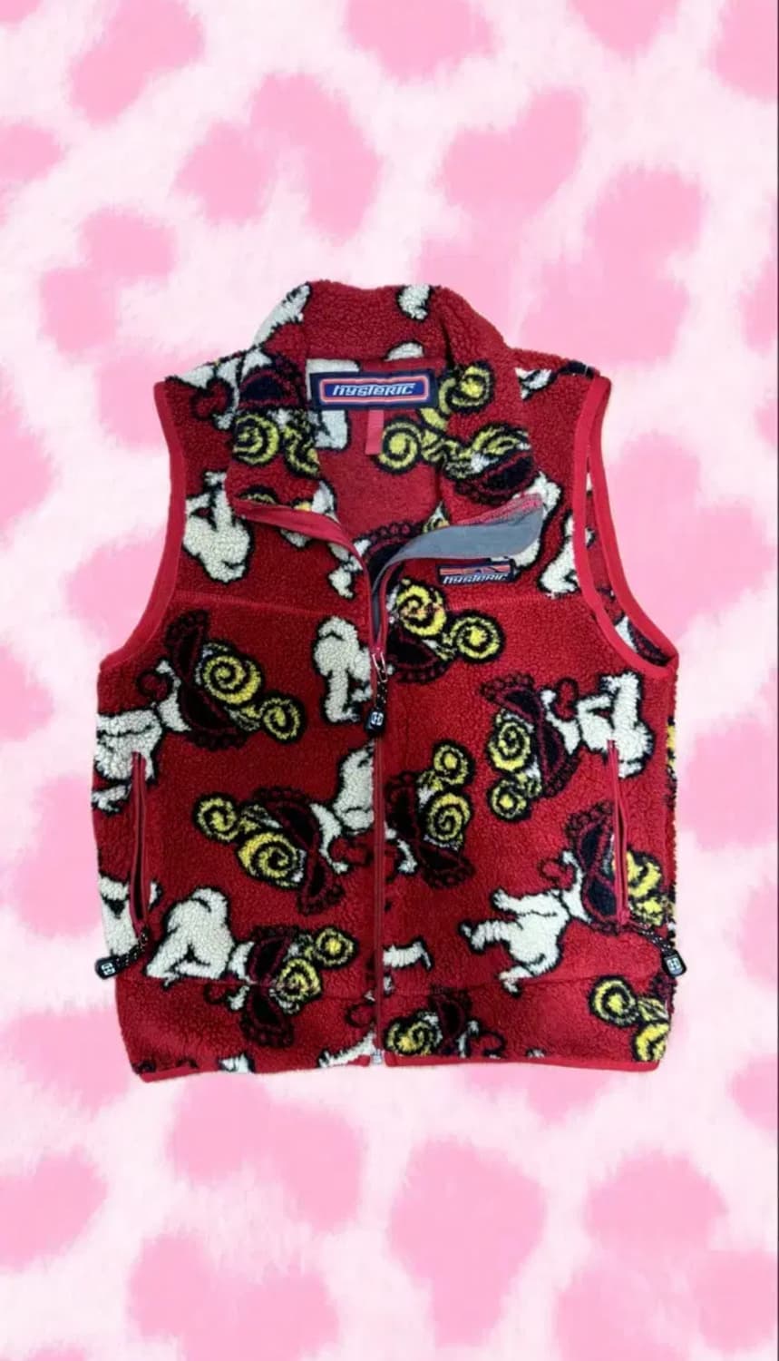 히스테릭글래머 빈티지 베스트 조끼 후리스 상품이미지1