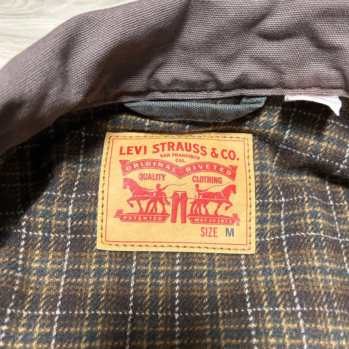 리바이스 버클리 라인드 초어 코트 자켓 상품이미지7