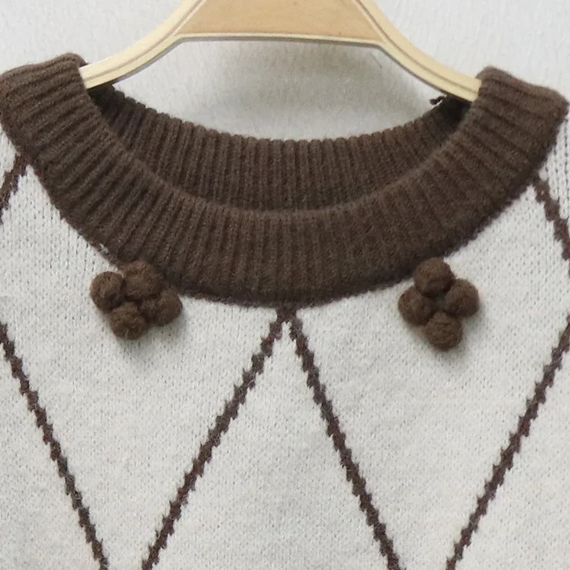 지알엘 폼폼 플라워 니트 62137 상품이미지5