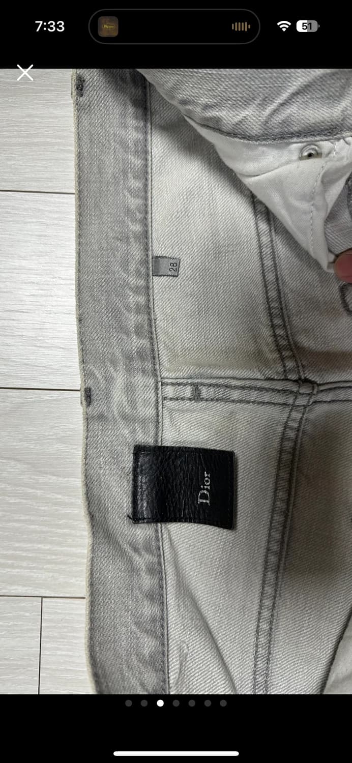 09 디올옴므 데님 스톤워싱 상품이미지3