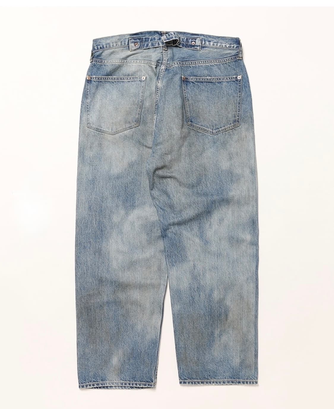 아프레쎄 No.37 Washed Wide Denim Pants 상품이미지1