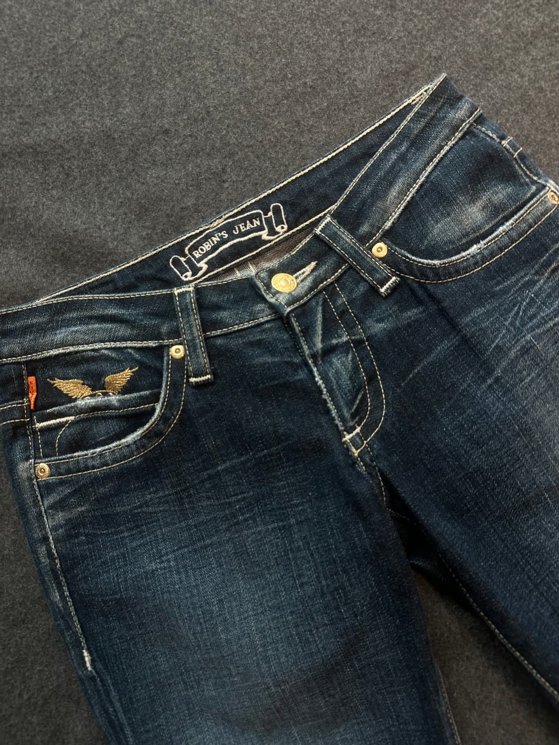 로빈스진 슈퍼마릴린 데님팬츠 y2k 펑크 갸루 상품이미지3