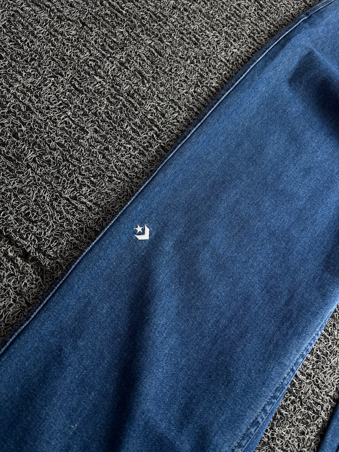 컨버스 니 로고 와이드 인디고 워크 데님 팬츠 2927 상품이미지3