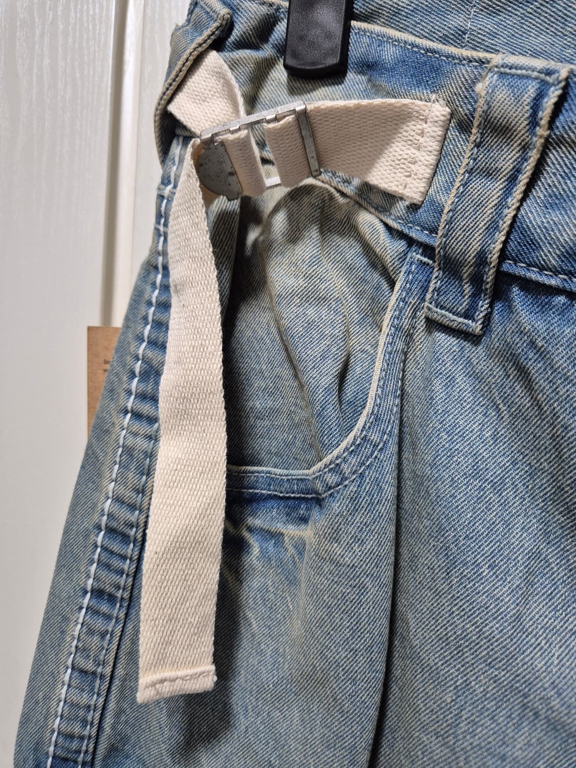 (타임세일)(새상품)트루릴리젼 카고 워싱진 데님 상품이미지6