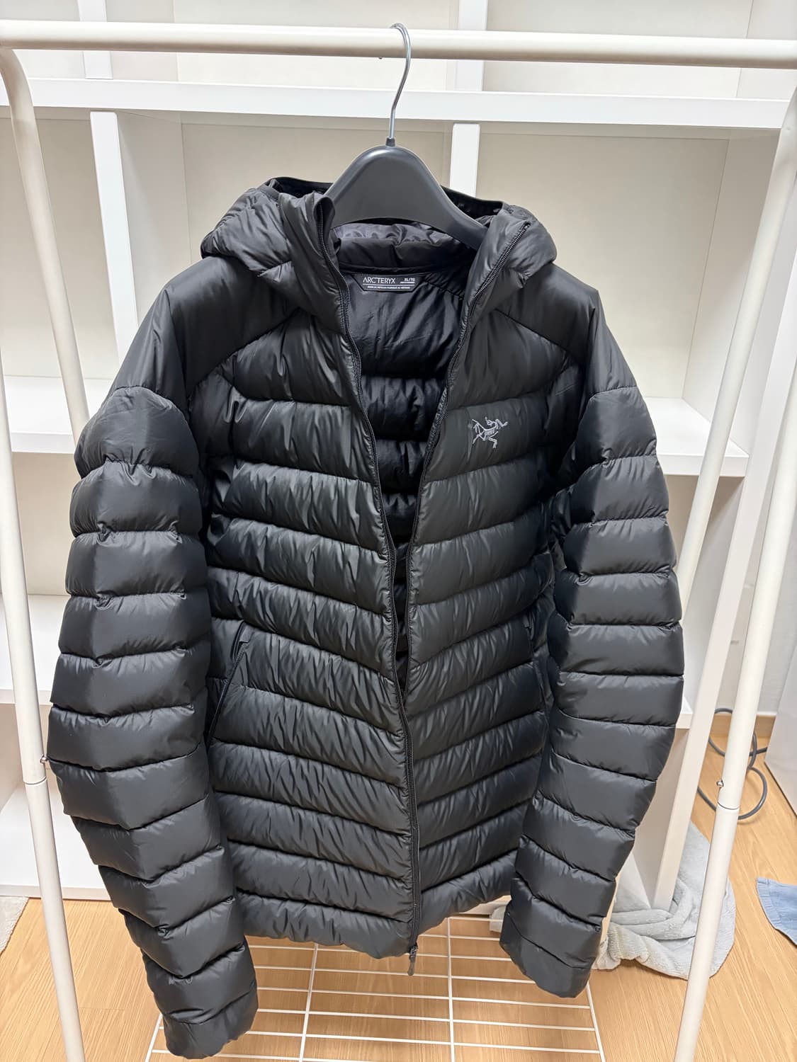 아크테릭스 세륨 후디 블랙 XL (시착한 새상품) 상품이미지1