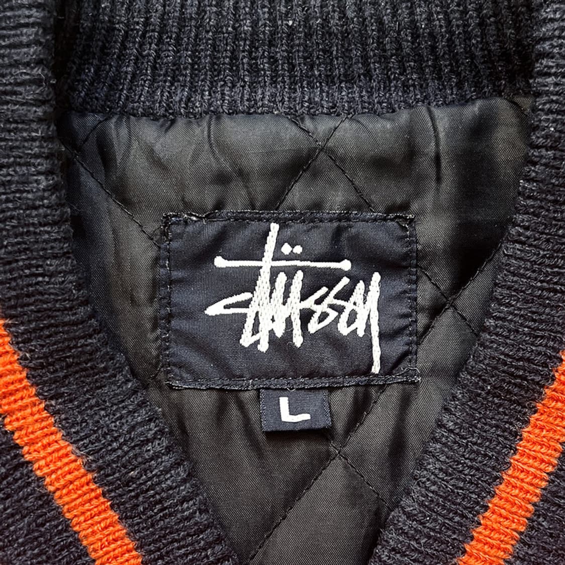 90s Stussy 스투시 빈티지 바시티 상품이미지6