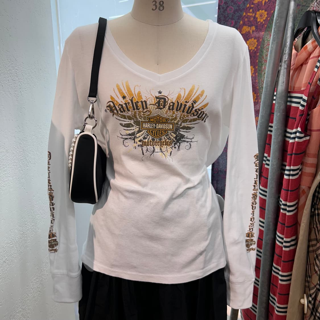 Harley Davidson y2k Long Sleeve T-Shirts 상품이미지2