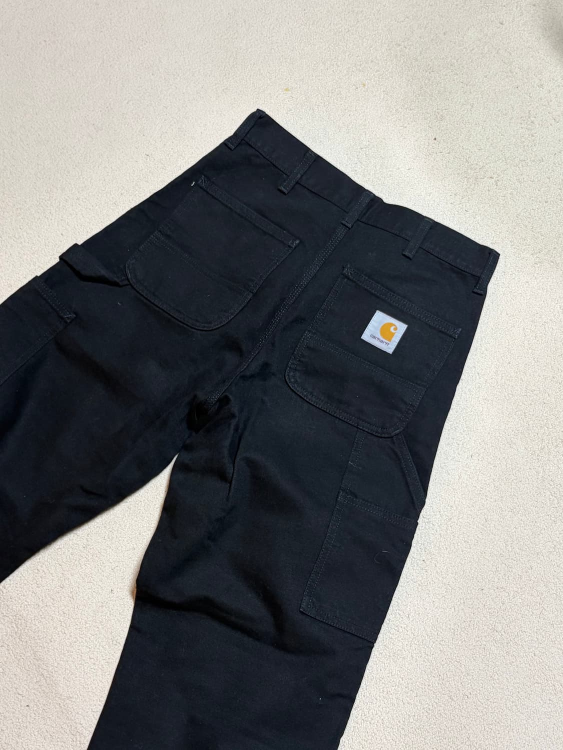 칼하트 더블 니 팬츠 블랙 28x32 상품이미지1