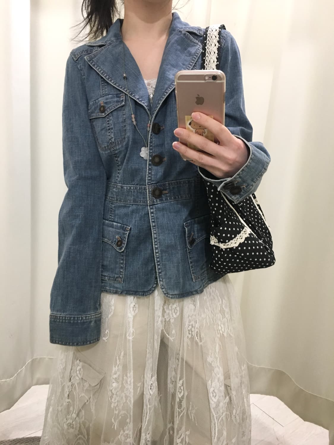 hippie mori denim jackt) 상품이미지4