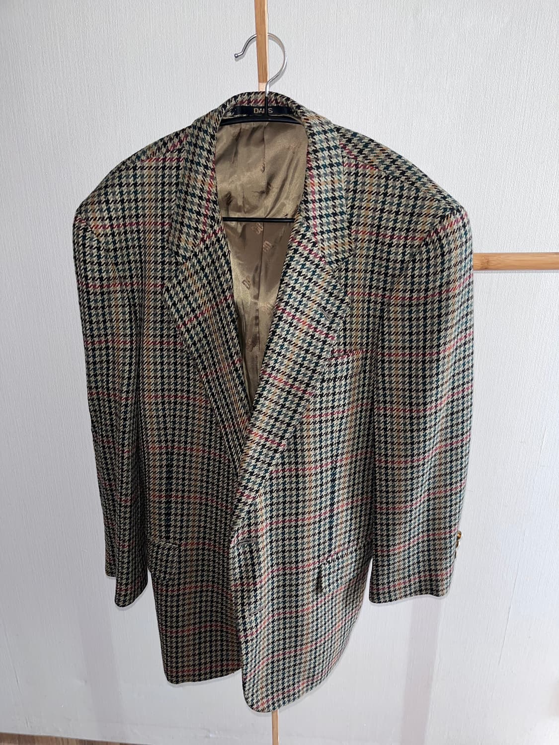 닥스 빈티지 체크 자켓 상품이미지1