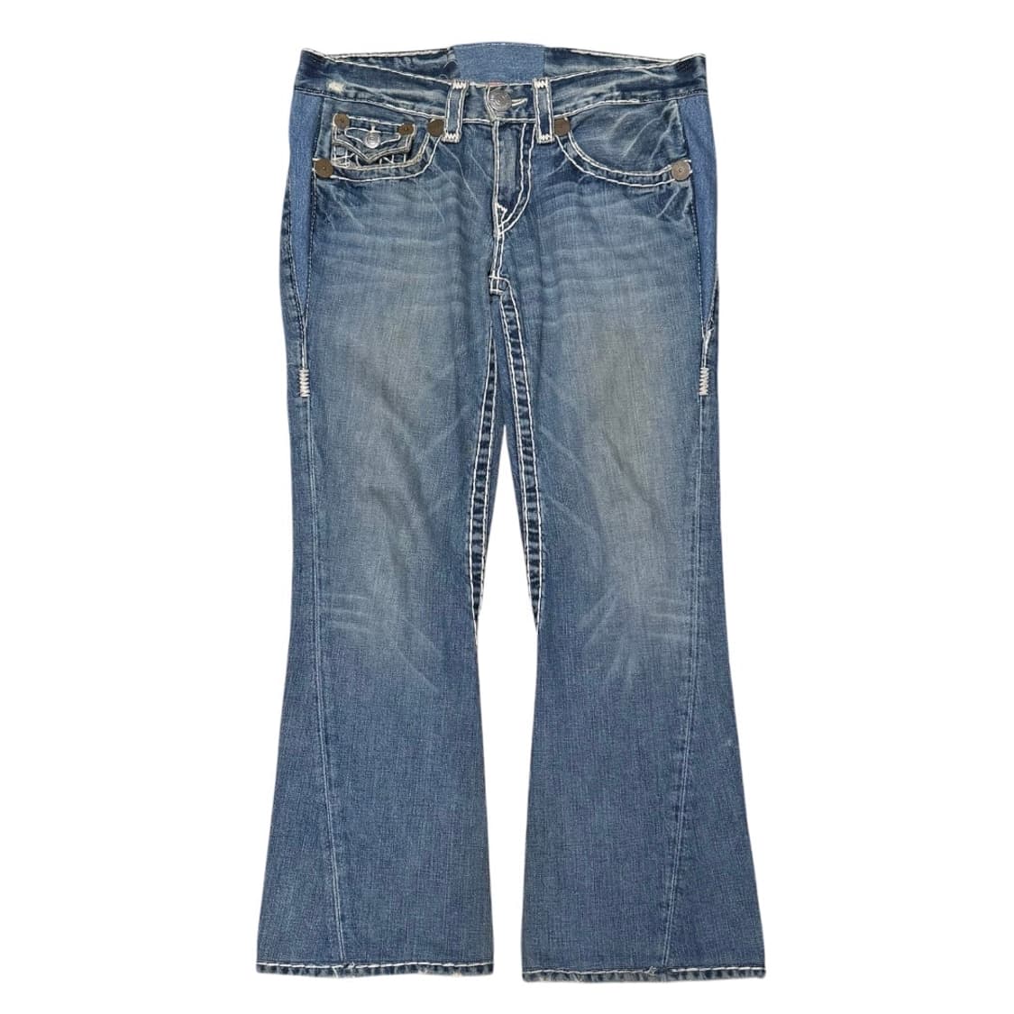 트루릴리전 빌리 수퍼 T 부츠컷 데님 팬츠 상품이미지1