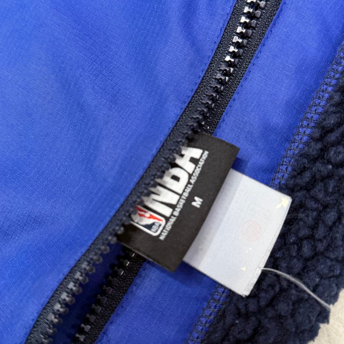 [M] NBA 팀버울브스 리버시블 후리스 베스트 상품이미지6