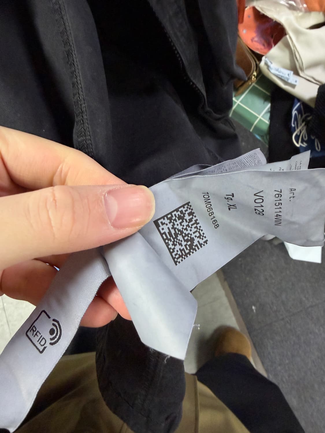 스톤아일랜드 올드이펙트 블랙 오버셔츠 XL(A급) 상품이미지4