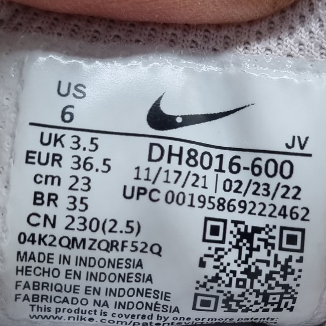 나이키 에어맥스 97 베얼리 로즈핑크230 상품이미지6