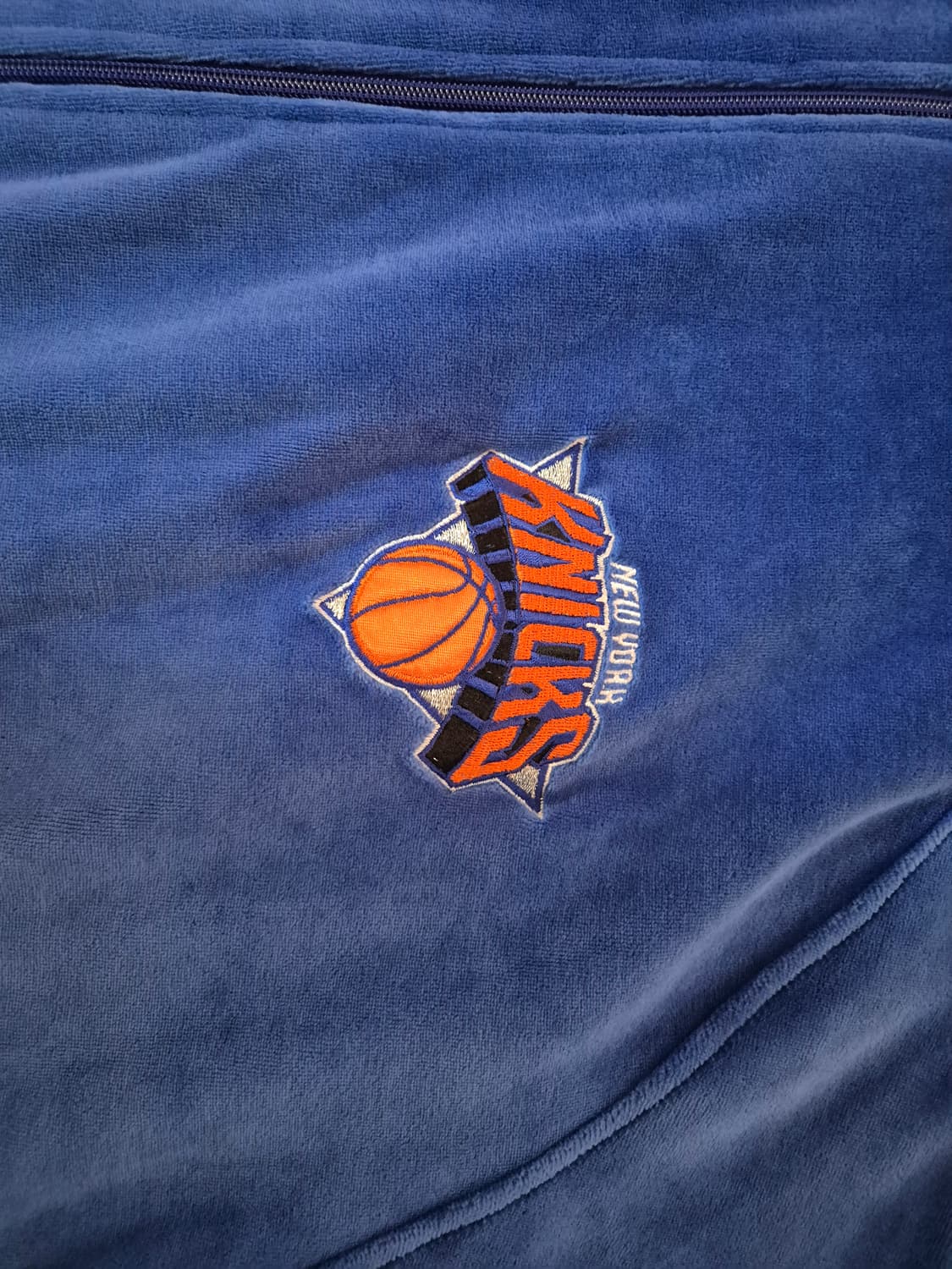 유니크 스포츠 NBA 뉴욕 닉스 벨루어(벨벳) 트랙자켓 상품이미지5