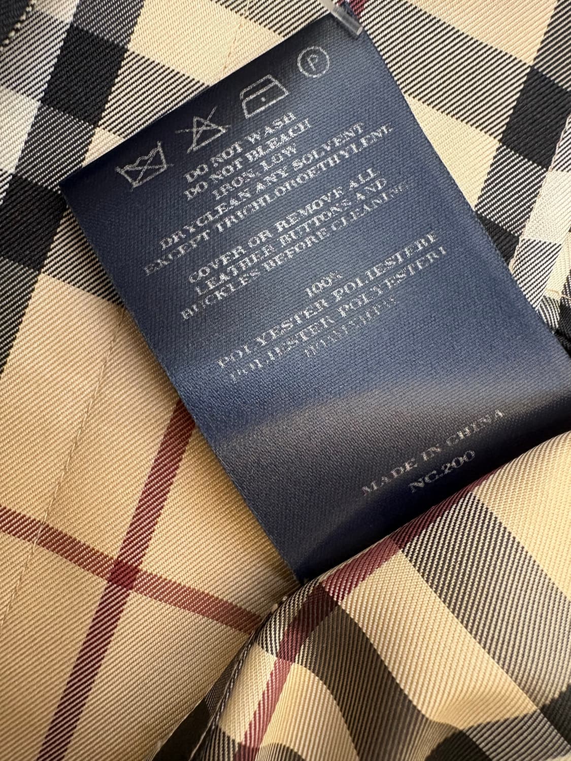 버버리 런던 노바체크 맥코트  상품이미지8