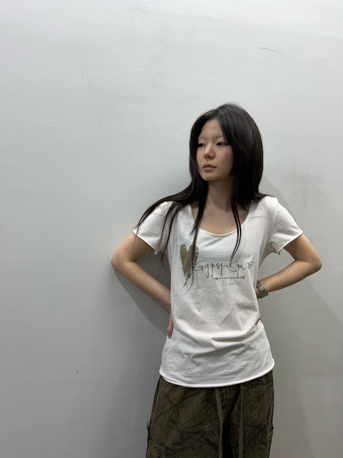 GOA 드림캐쳐 아트워크 반팔탑 상품이미지6