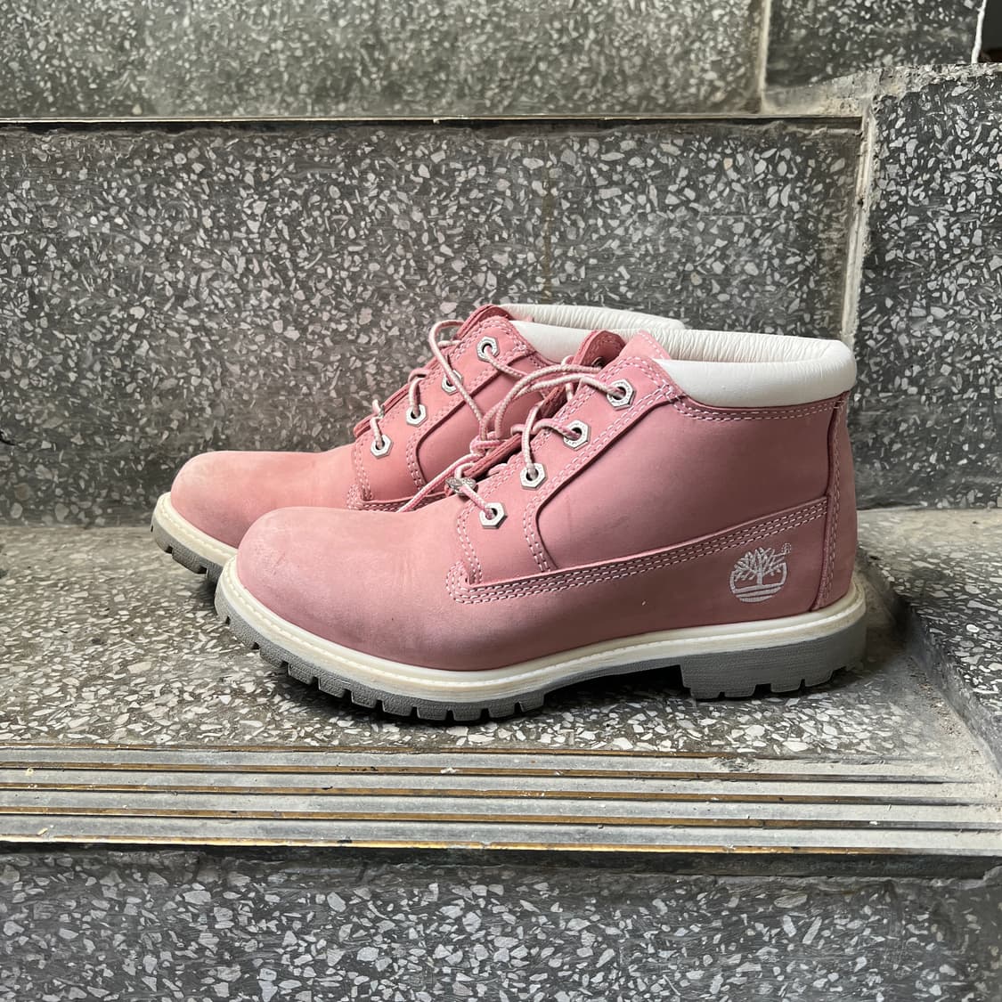 팀버랜드 넬리 핑크 추카 부츠 상품이미지2