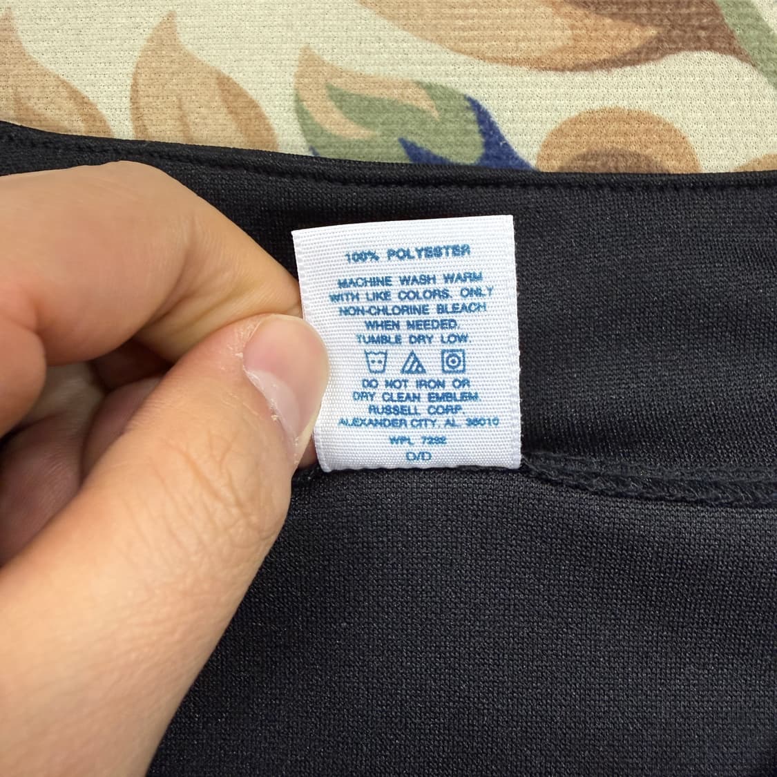 (XXL)00s러셀에슬레틱 LA다저스 베이스볼 져지(블랙) 상품이미지3