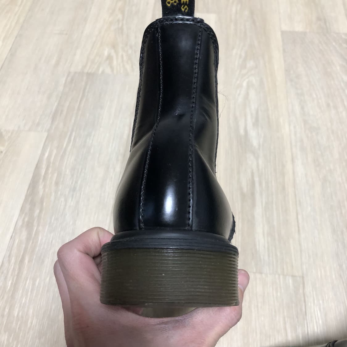 (220) 닥터마틴 Dr.martens 2976 첼시부츠 스무스 블랙 상품이미지8