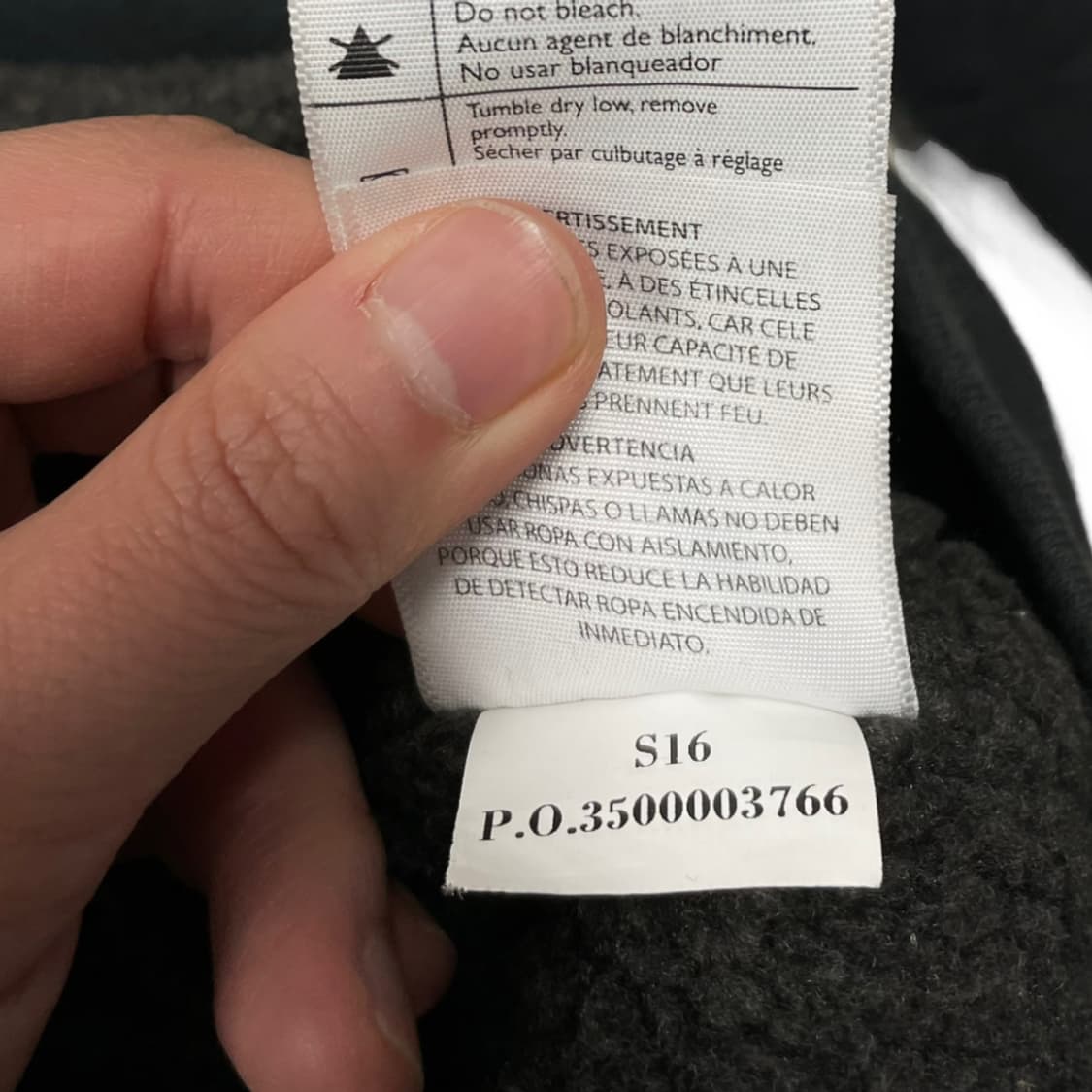 칼하트 양털 후드집업 상품이미지6