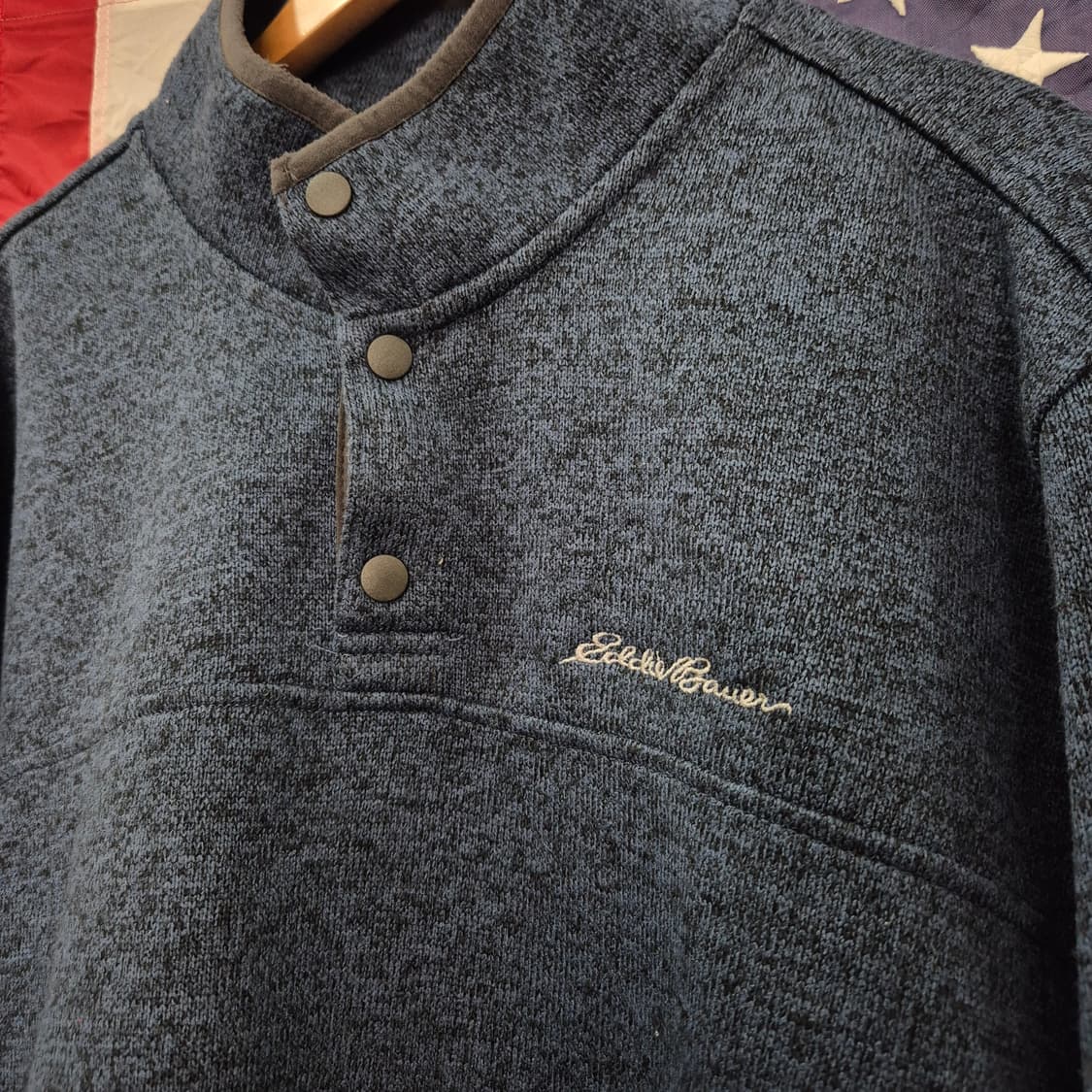 00s 에디바우어 버튼 반집업 신칠라 상품이미지2