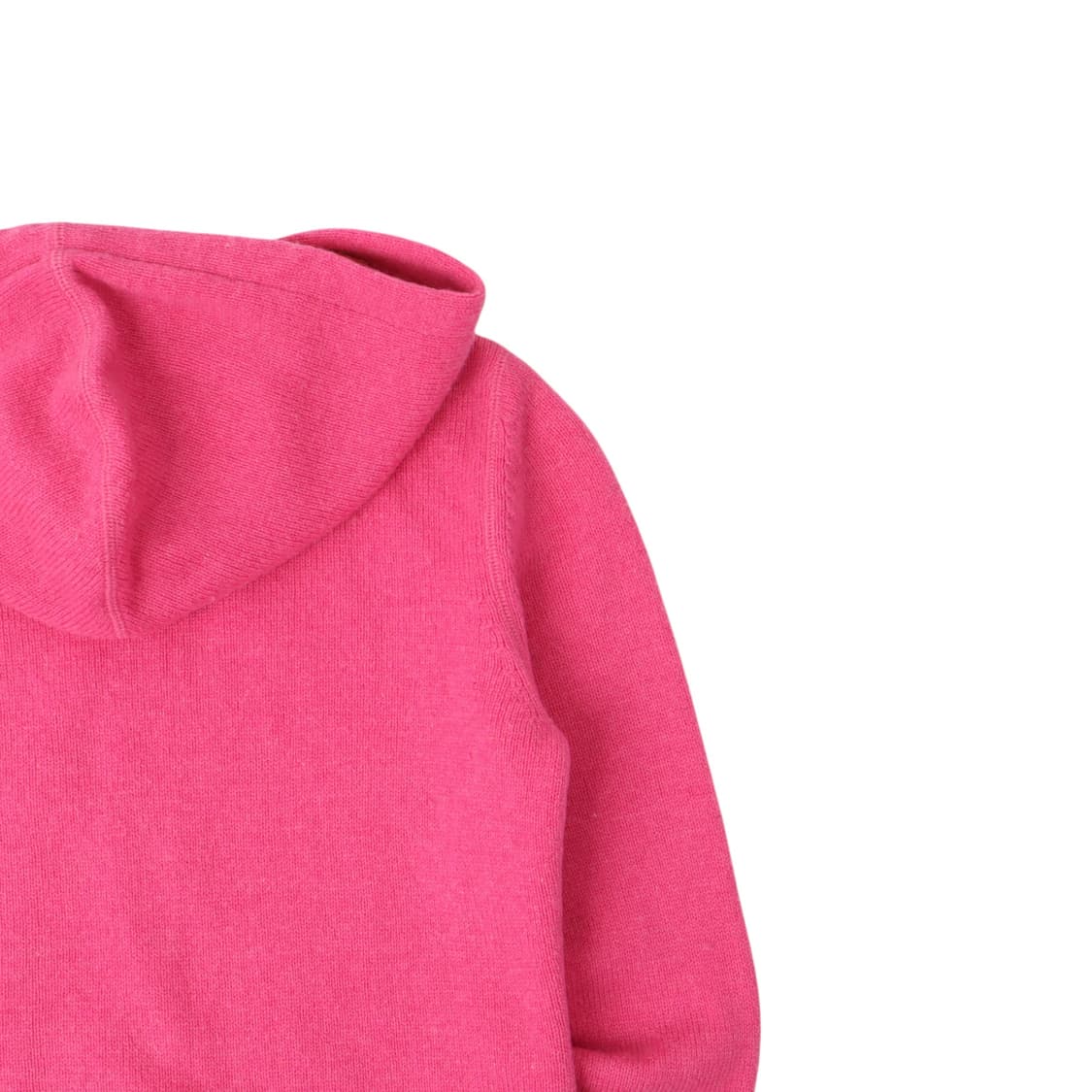 폴로진스 핑크 램스울 니트 써멀 후드집업 상품이미지6
