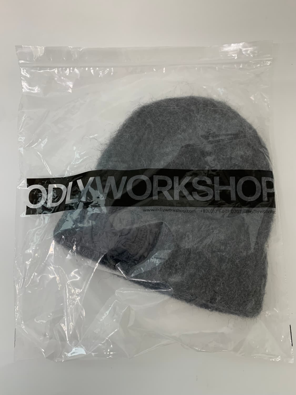 Charcoal Fuzzy-Wuzzy Beanie 상품이미지4