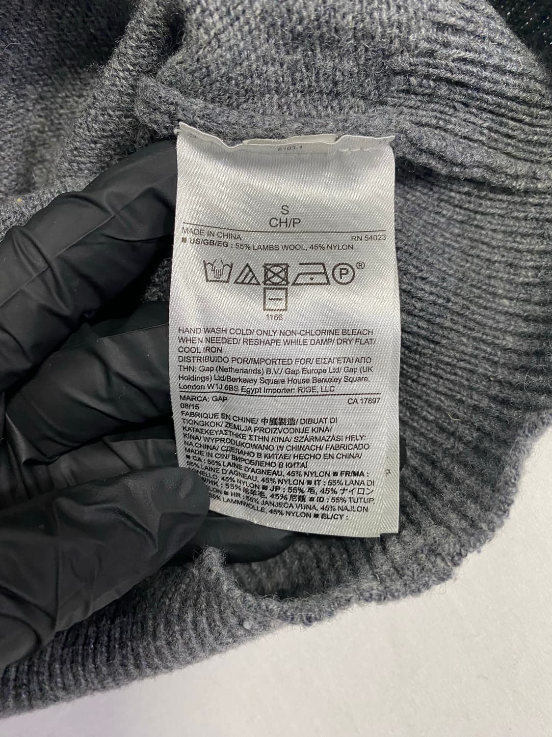 갭 폭스 메리노 울 풀오버 스웨터 S <627> 상품이미지4