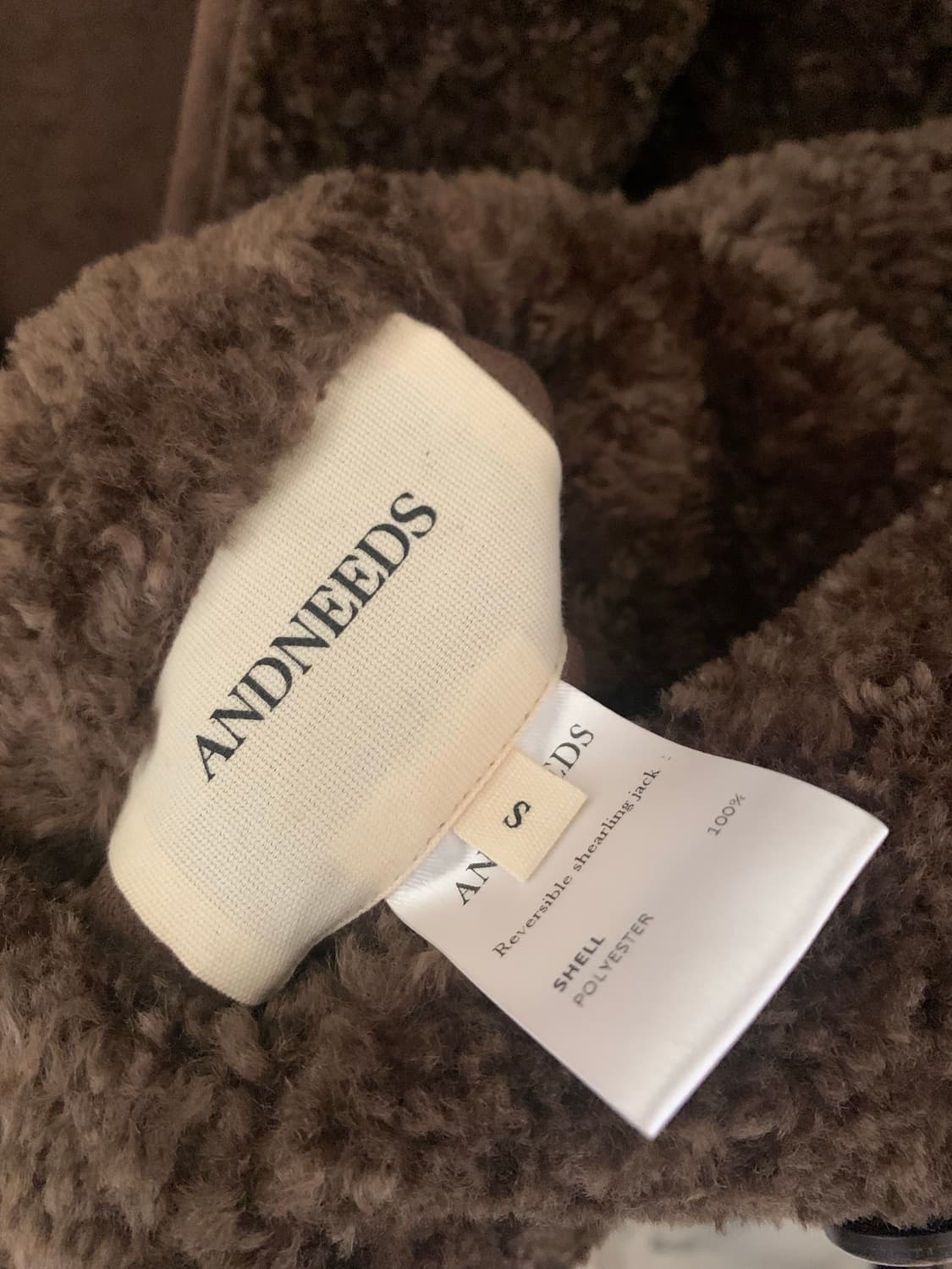 앤니즈 리버시블 시어링 자켓 Reversible shearling jac 상품이미지8