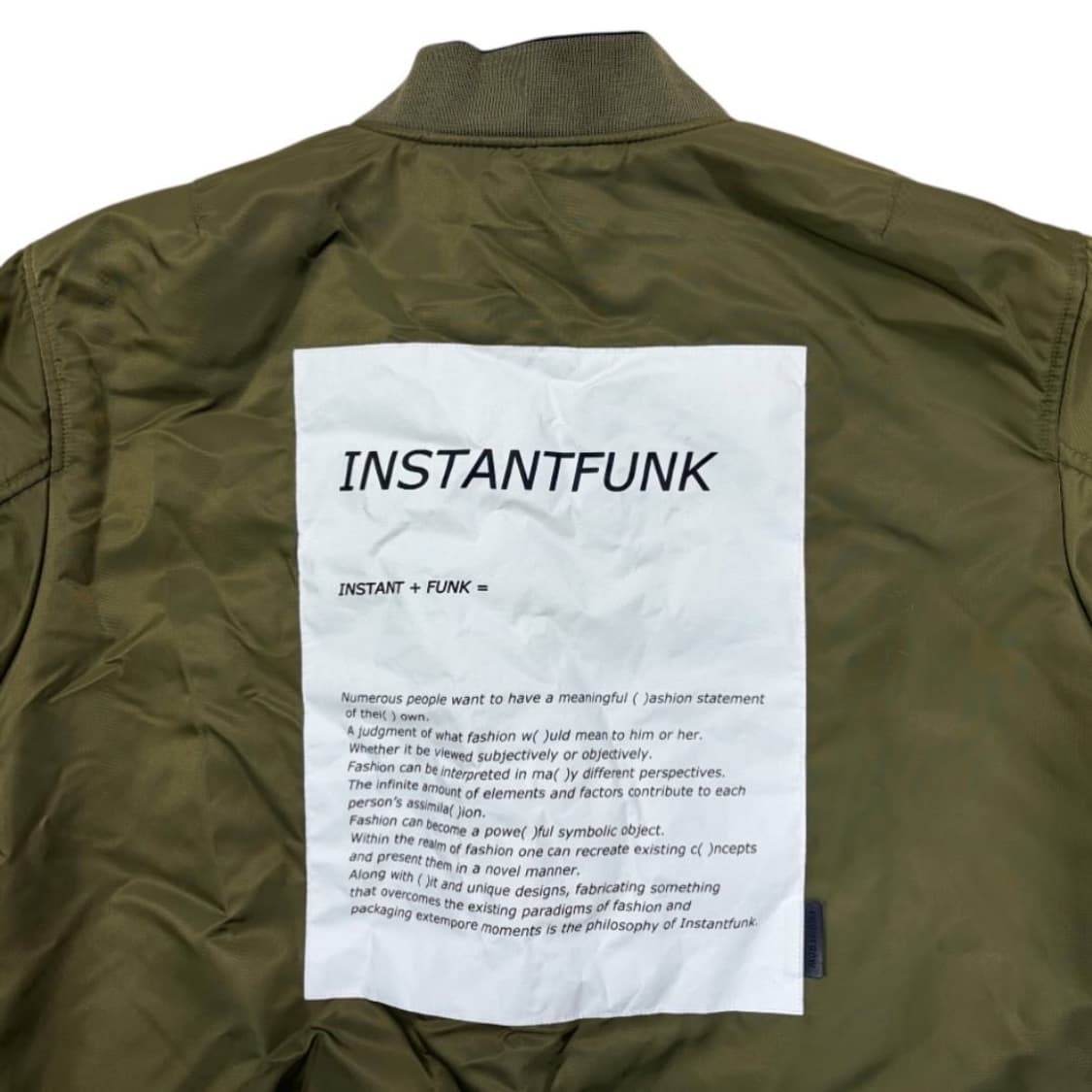 인스턴트펑크 리버시블 ma-1항공점퍼양가죽자켓 상품이미지7