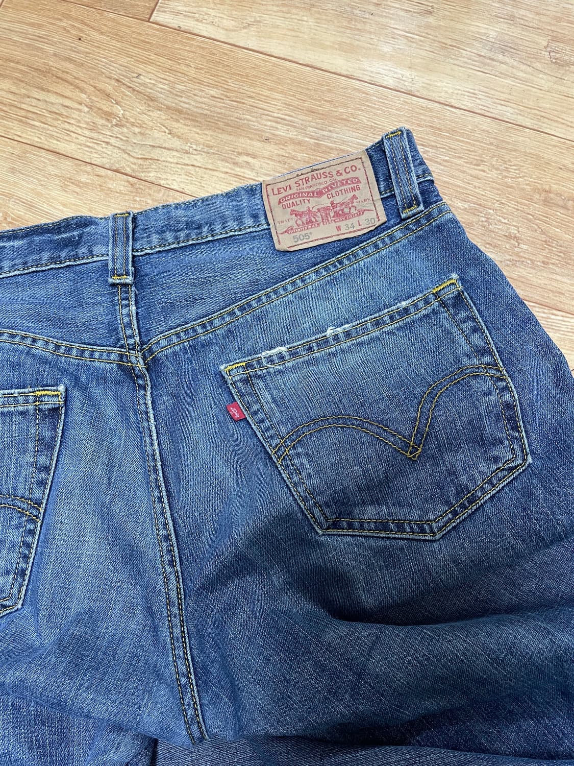 빈티지 리바이스 505  데님 W34 L30 상품이미지7