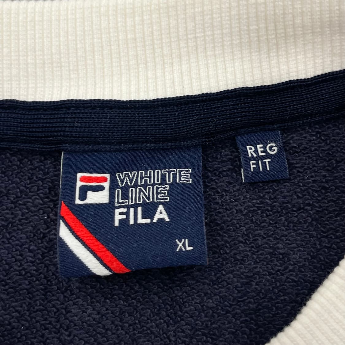 XL 휠라 FILA 컬러블록 맨투맨 상품이미지5