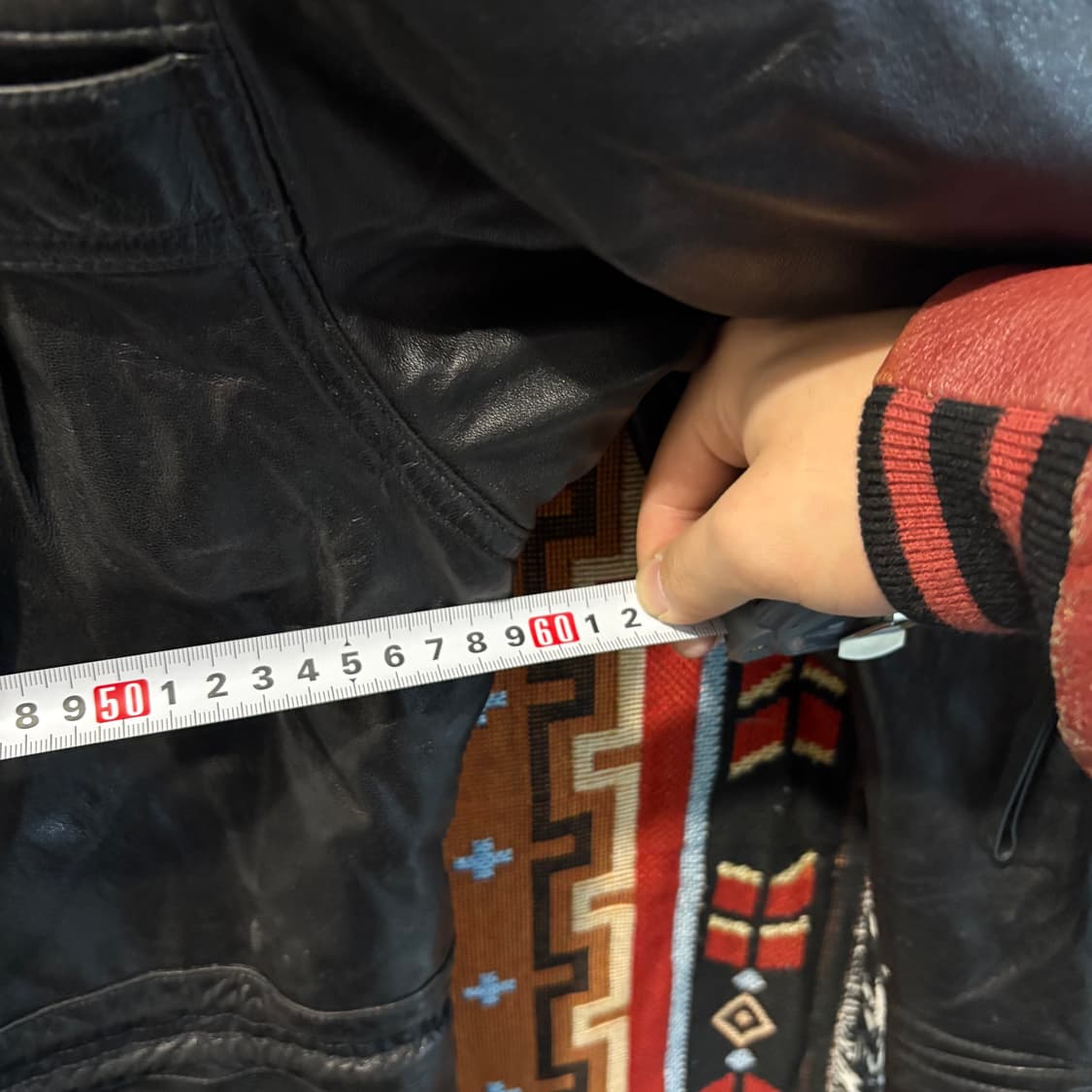 TOSKANA 빈티지 양가죽100% 롱 코트 레더자켓 상품이미지8