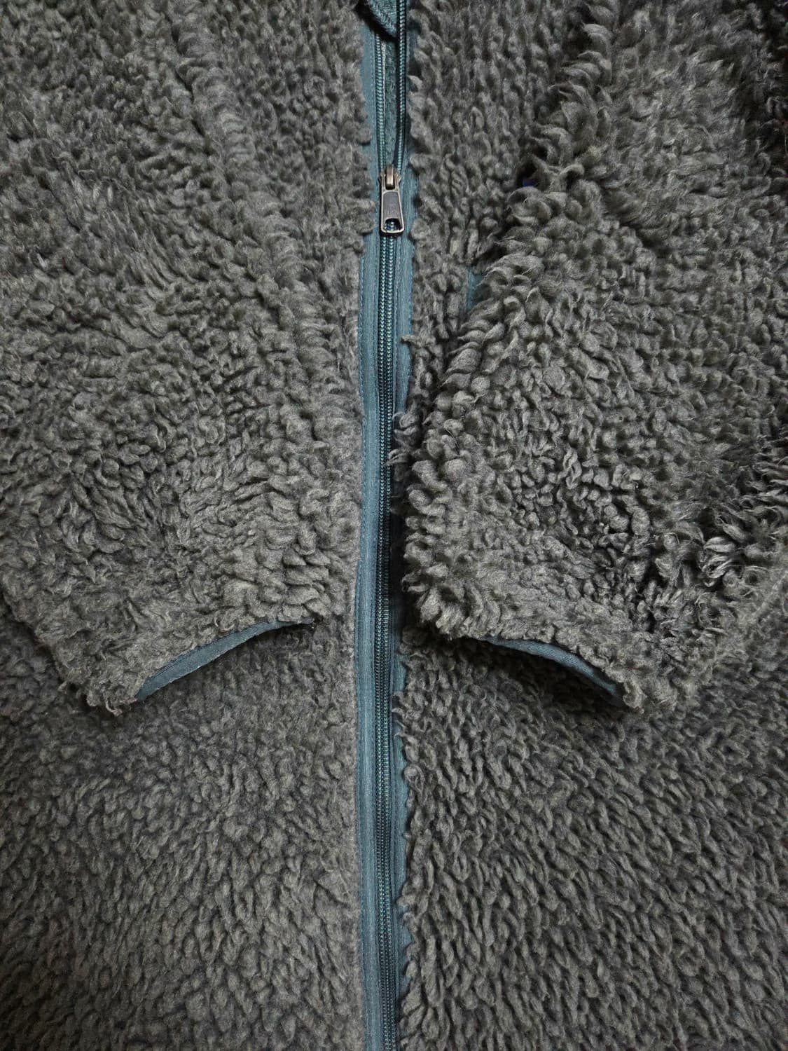 (XL)파타고니아 01s Usa 차콜 딥파일 레트로가디건 상품이미지6