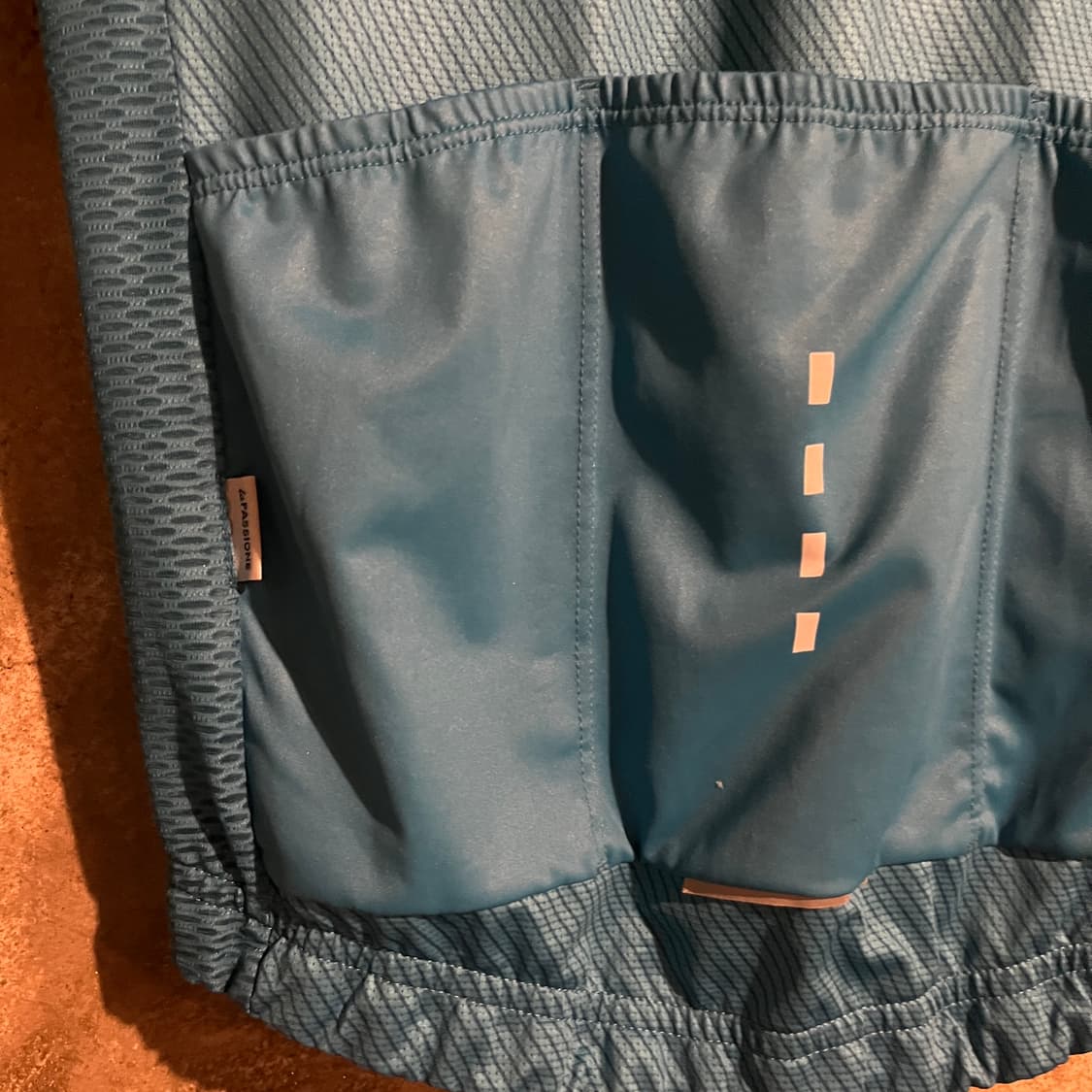 PASSIONE 반팔 집업 져지 상품이미지6