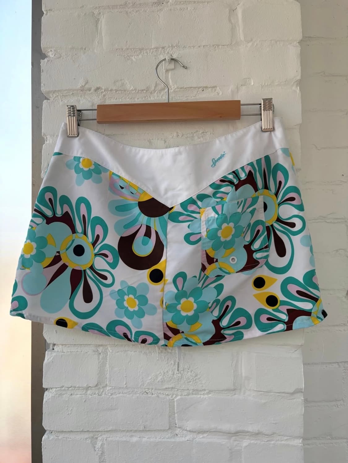 #2 Abstract Print Mini Skirt 상품이미지2