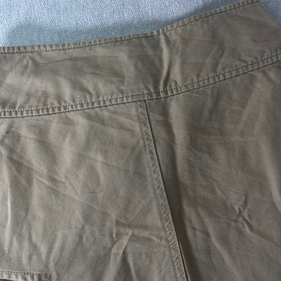 36 폴로랄프로렌 빈티지 가죽 코튼 스커트 상품이미지8