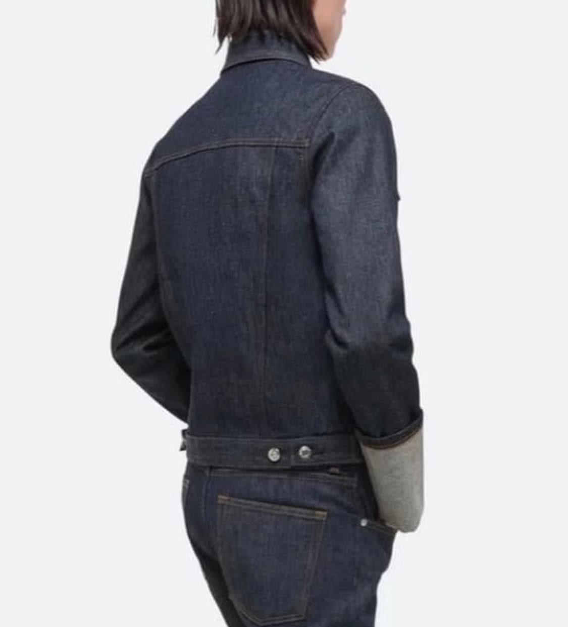 헬무트랭 데님자켓 HelmutLang cuffed denim jacket 상품이미지2