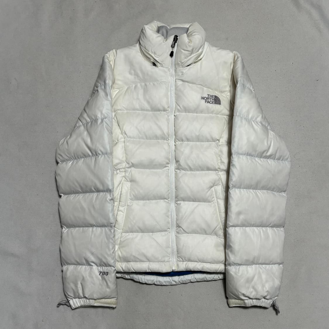 80 노스페이스 700 필 다운 화이트 푸퍼 패딩 상품이미지2