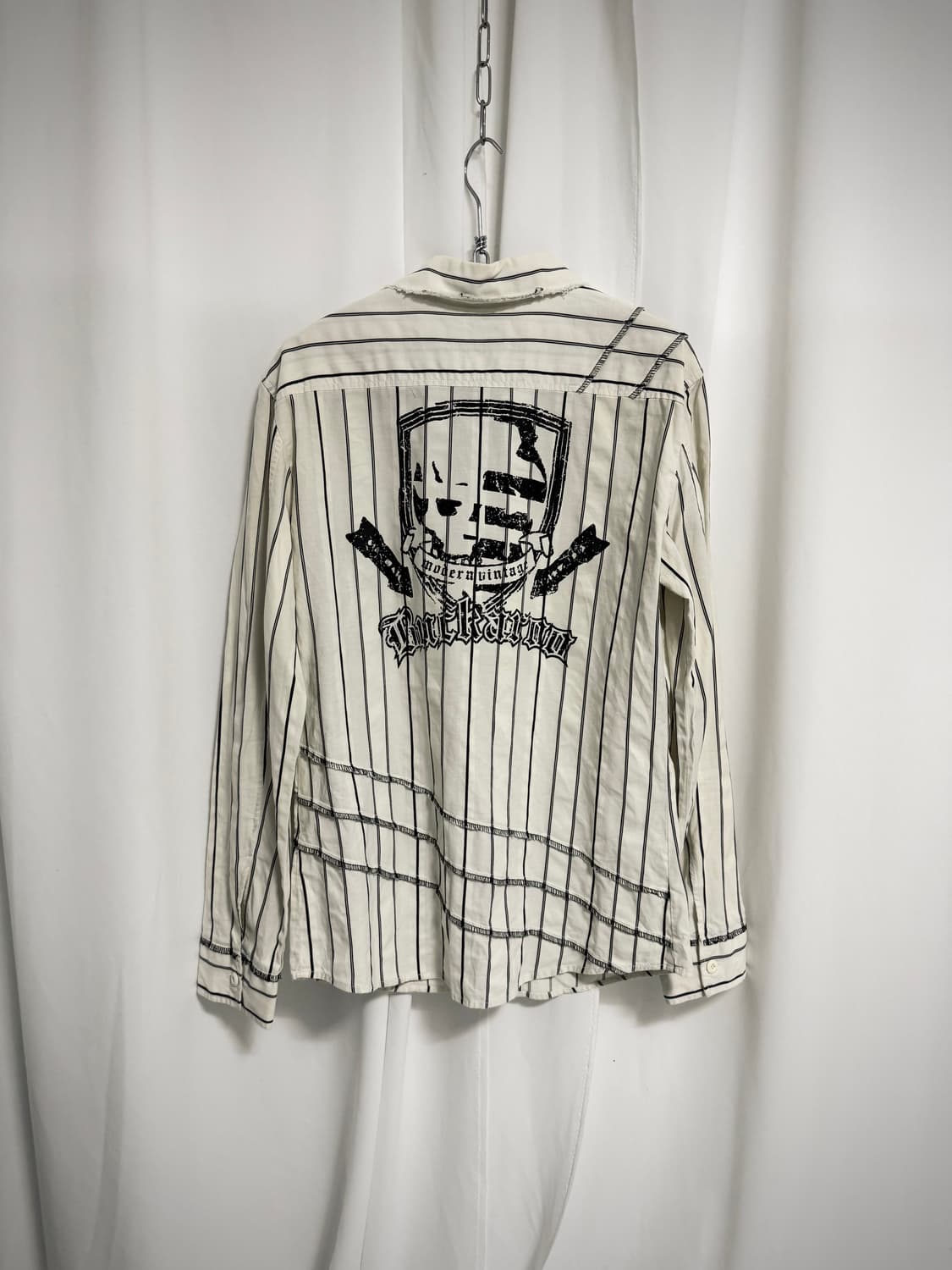 Stripe ivory shirt 상품이미지5