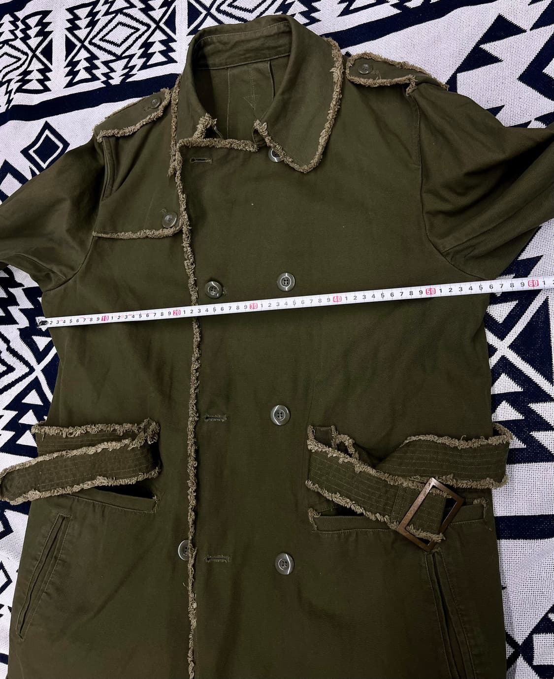 딜레탕트(dilettante)  밀리터리 트렌치코트 상품이미지10