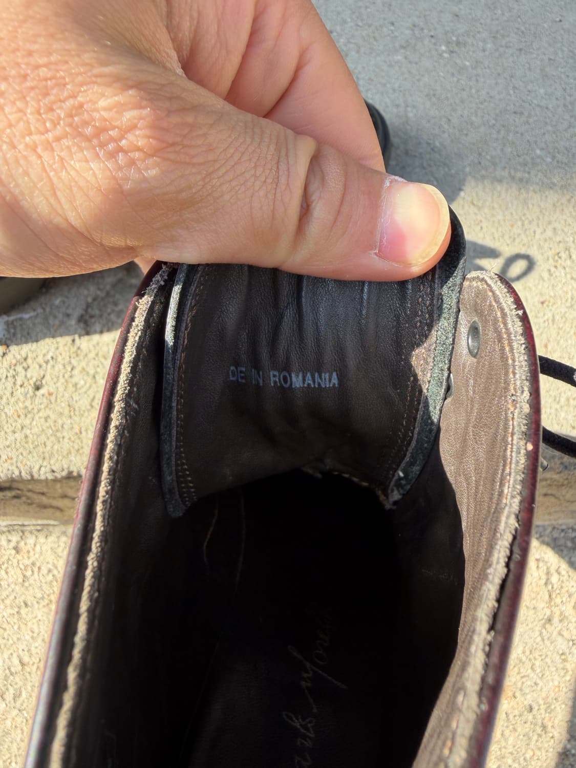 Giancarlo Morelli 윙팁 레더 부츠 260mm  상품이미지6