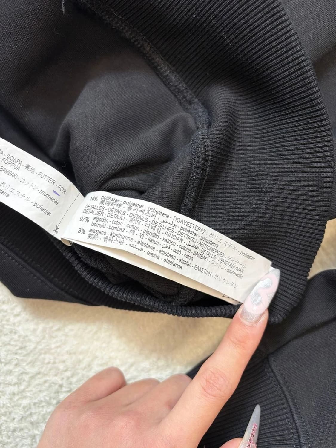 아더에러 X 자라 자수 스웻 후드티 pn6183 상품이미지10